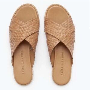 Freda Salvador Dew woven sandals
